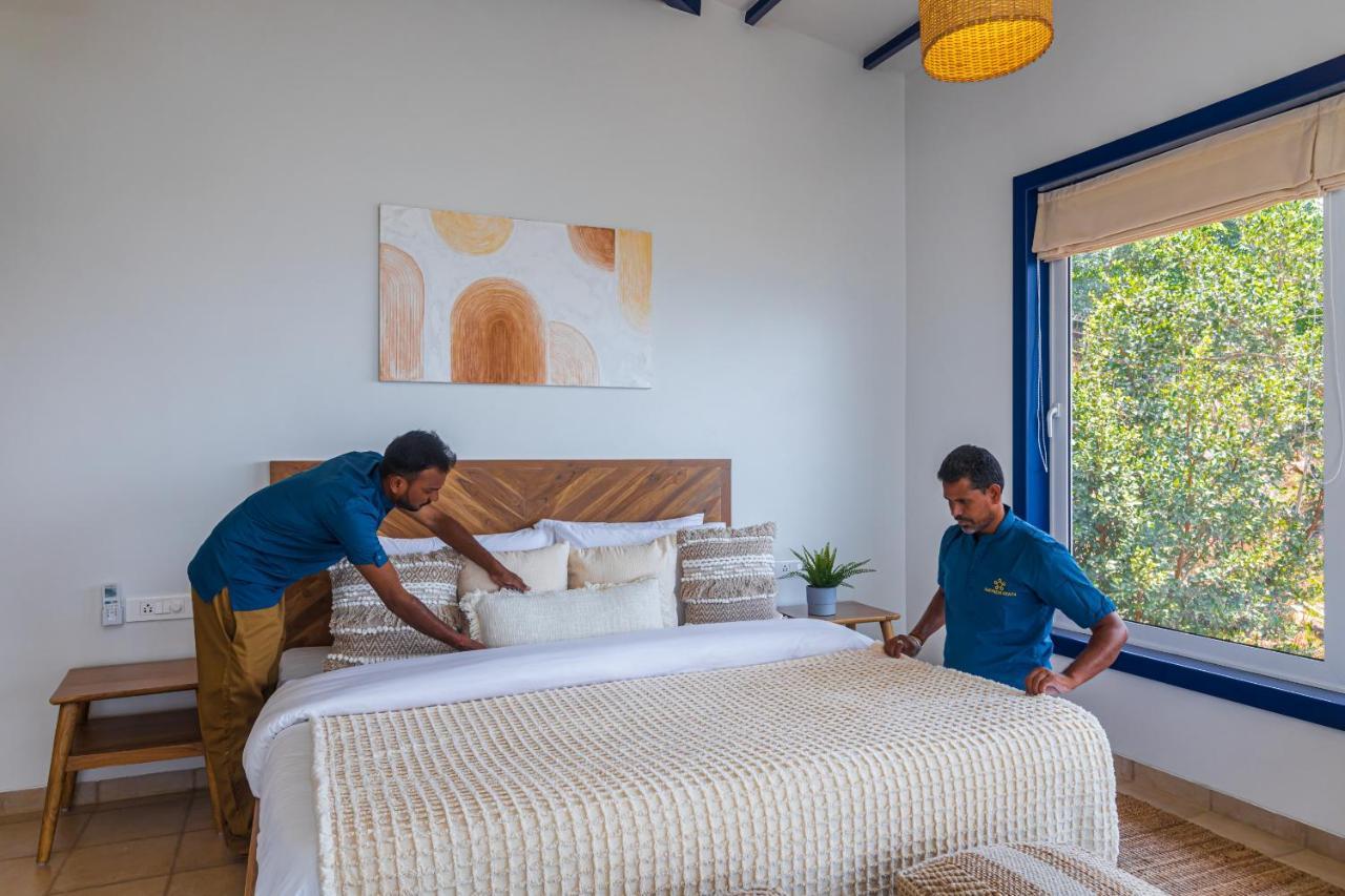 Saffronstays Kaia Waters By Kosha Villas, Pawna - Greek Style Villa With Panoramic View Of Pawna Lake Kolvan Exterior foto